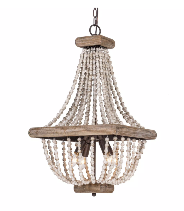 Boho beaded chandeliers at hoHO prices - Hammer & Home